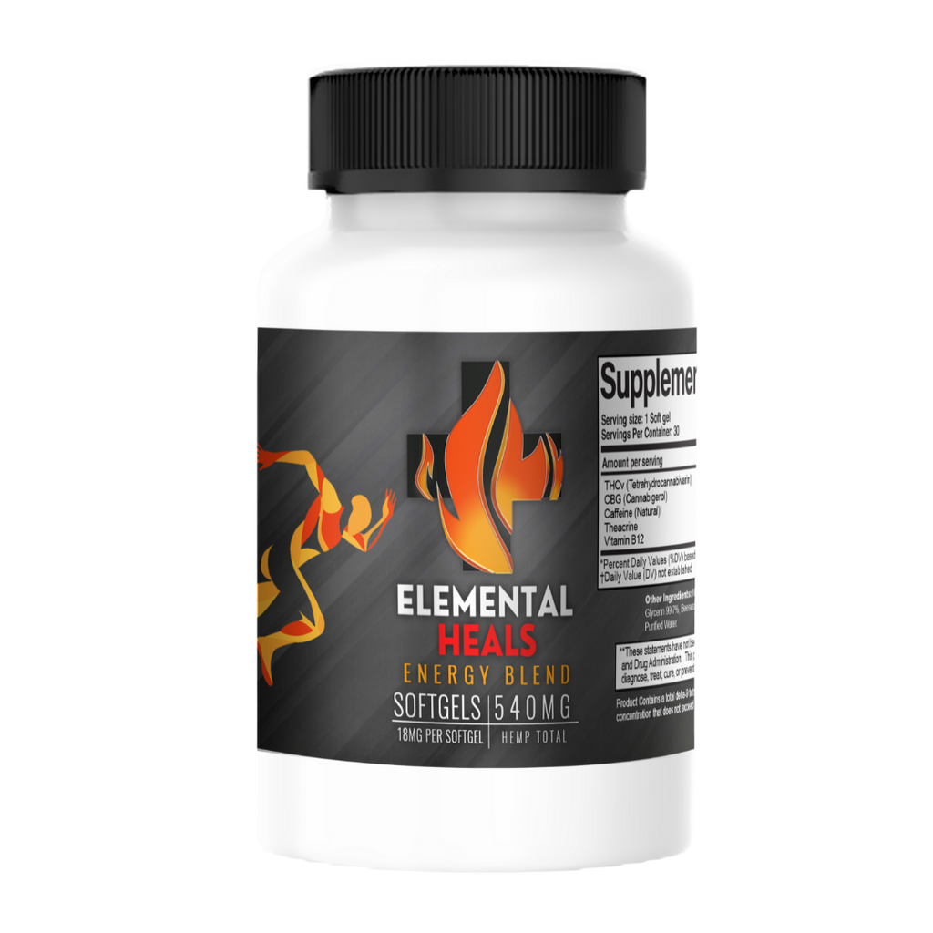 Energy Blend – Total Cannabinoids per bottle 540 mg